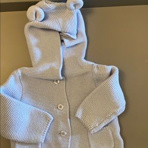 Gap sweater with bear ears 6-12m